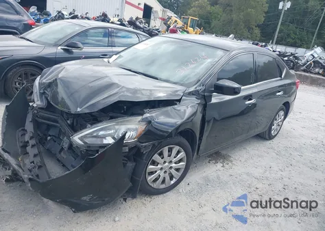 2017 Nissan Sentra Sv из США, поврежденный, VIN 3N1AB7AP8HY312624